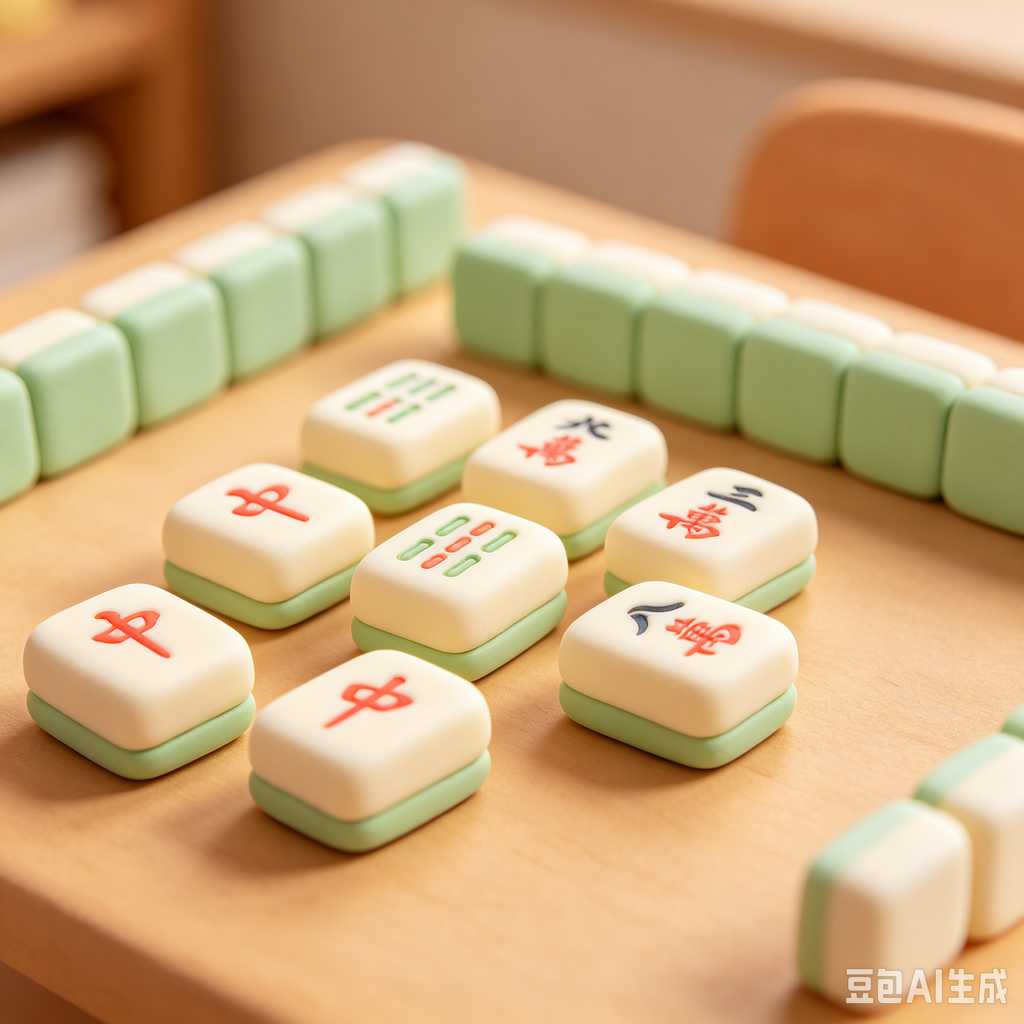 acrylic mahjong tiles