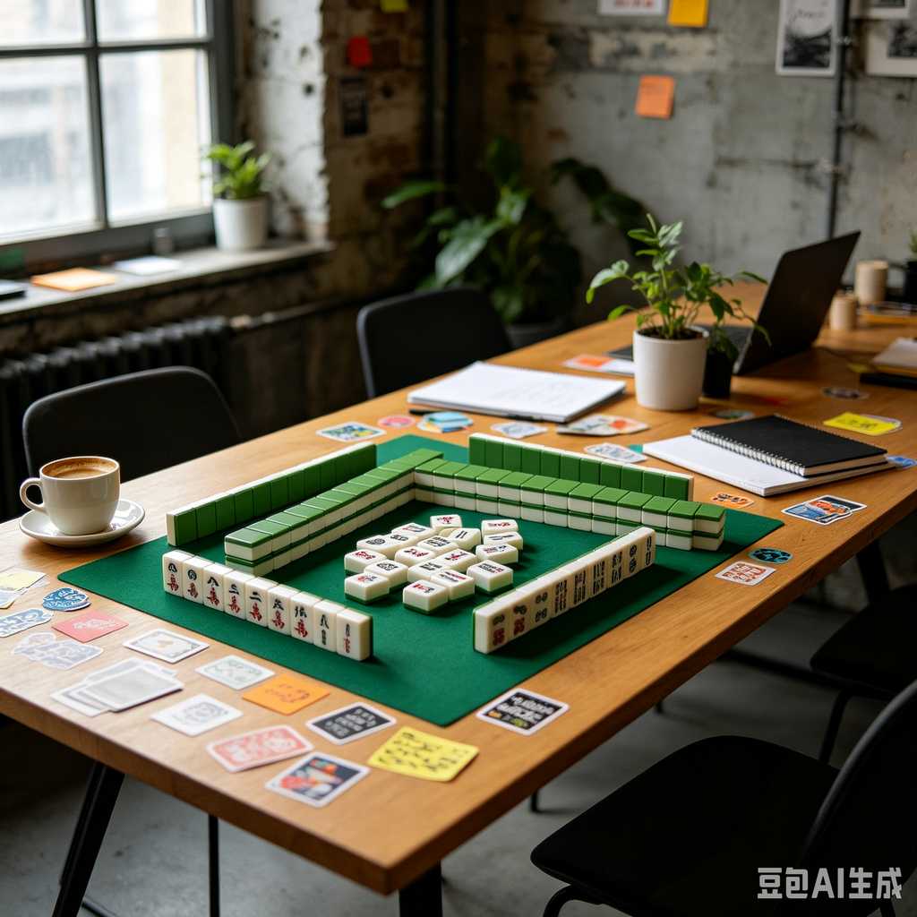 four player mahjong racks