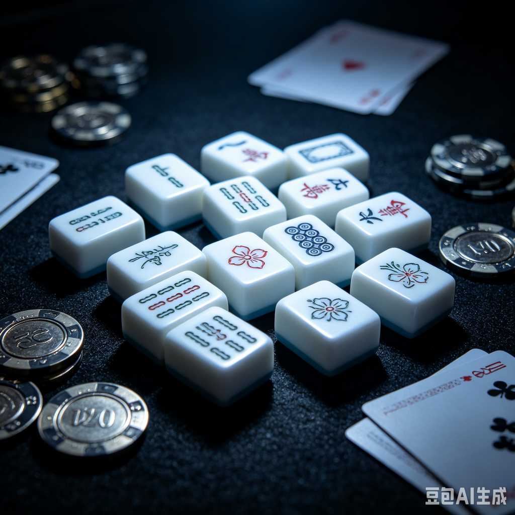 minimalist mahjong tiles