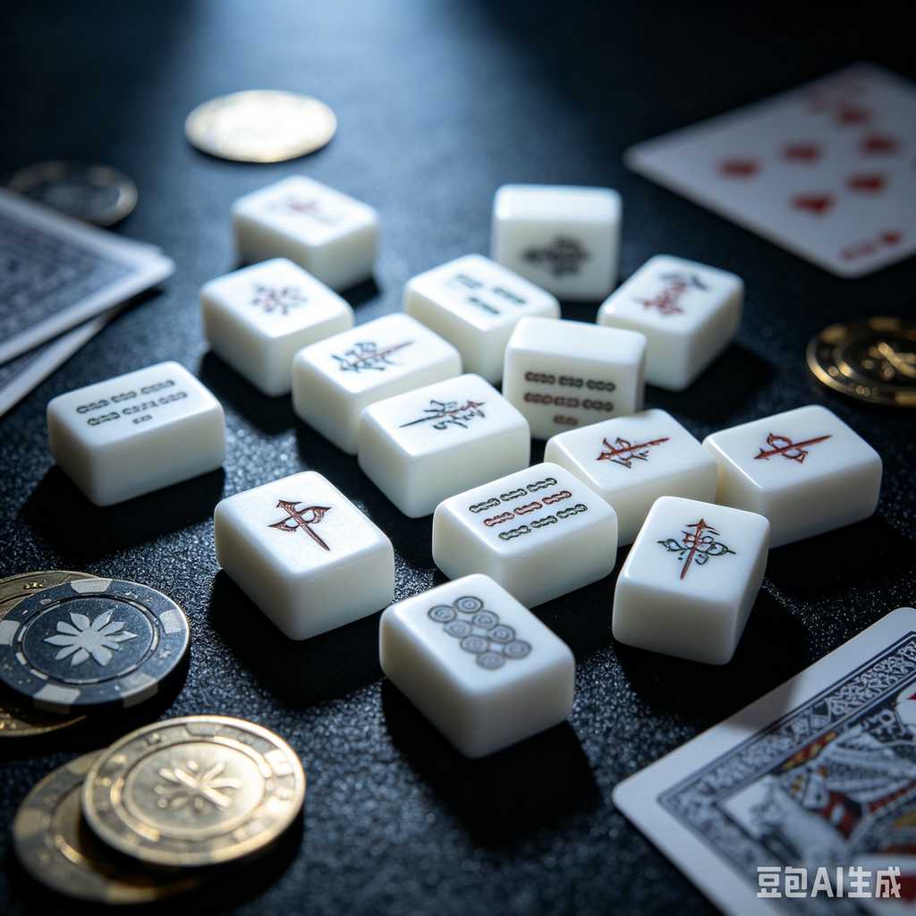 retro gift mahjong tiles